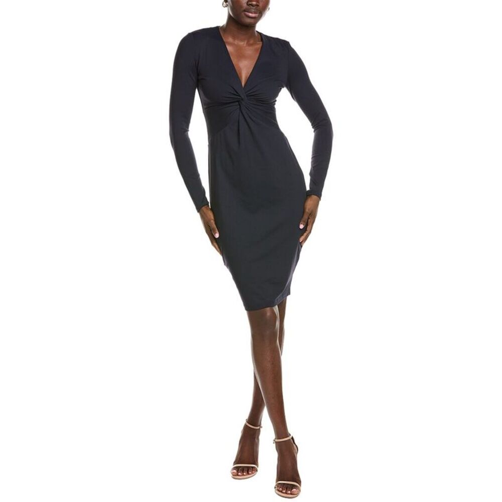 Susana Monaco Womens  Twist Front Dress, Navy